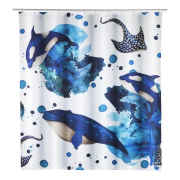 WENKO 25749100 - AQUARIS-suihkuverho 180x200 cm, monivärinen