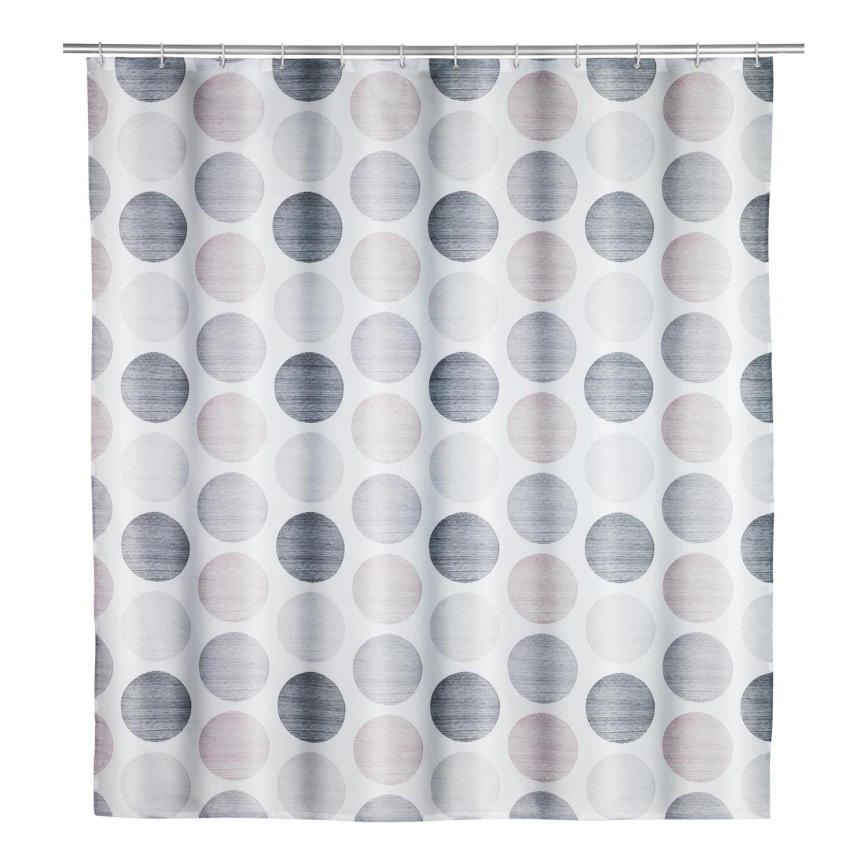 WENKO 25750100 - Värikäs suihkuverho 180x200 cm