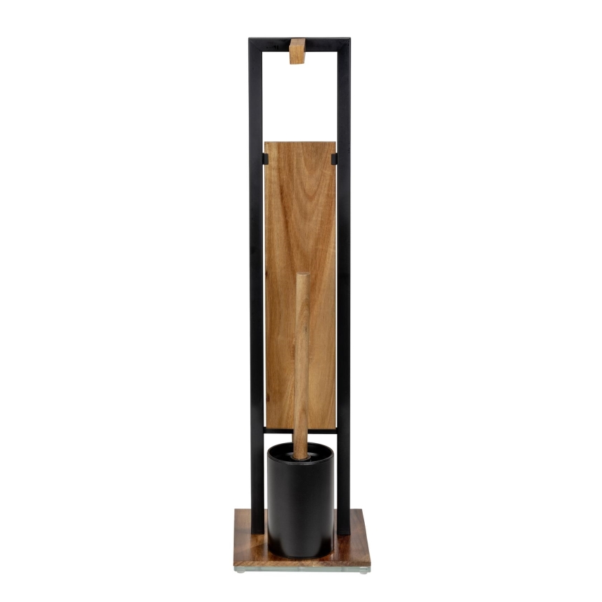 WENKO 25784100 - WC-setti RIVALTA 18x70 cm ruskea/musta