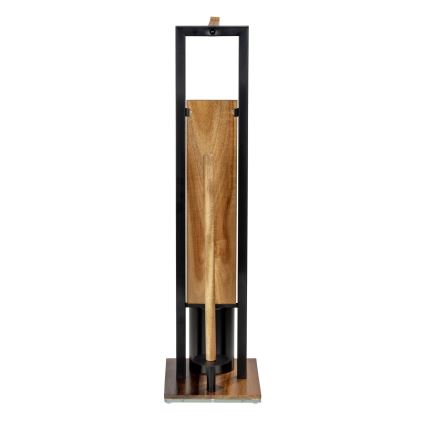 WENKO 25784100 - WC-setti RIVALTA 18x70 cm ruskea/musta