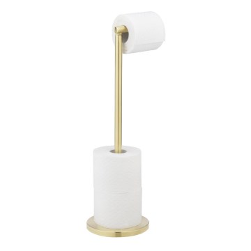 WENKO 25791100 - WC-paperiteline 21x55 cm kulta/hopea