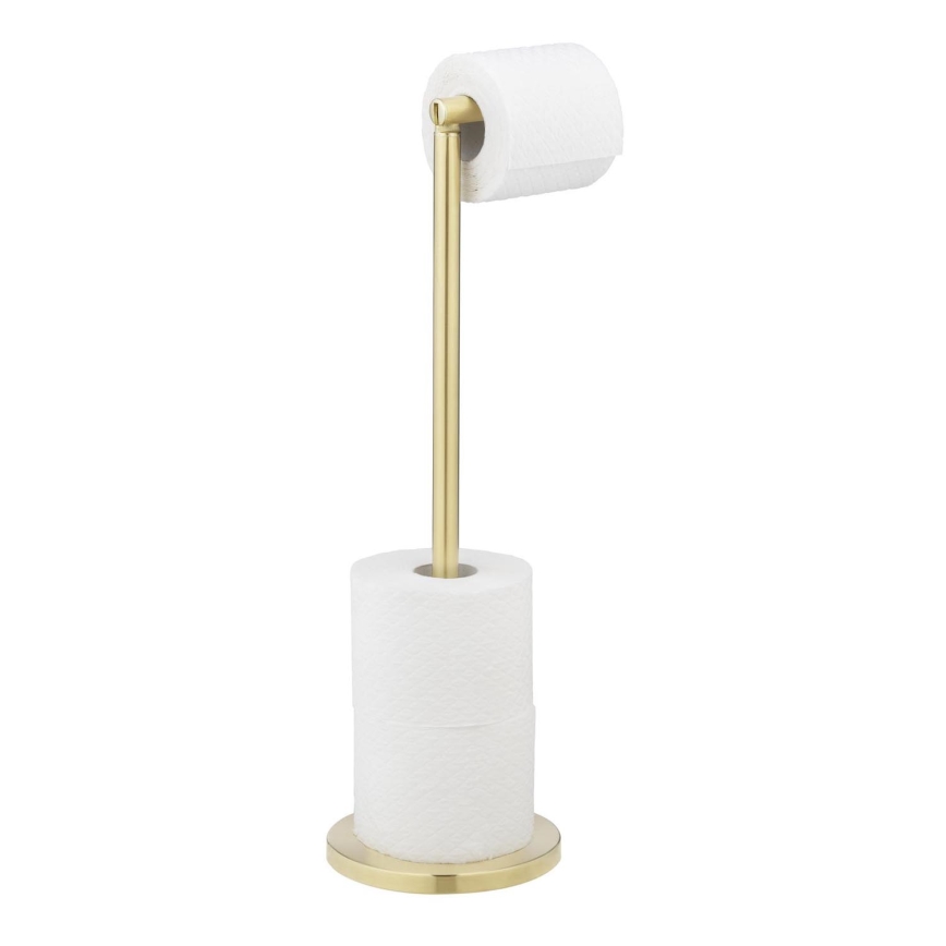 WENKO 25791100 - WC-paperiteline 21x55 cm kulta/hopea