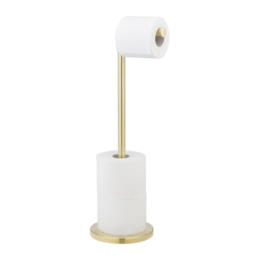 WENKO 25791100 - WC-paperiteline 21x55 cm kulta/hopea