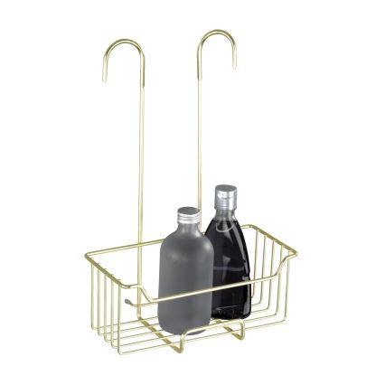 WENKO 25937100 - Suihkukori MILO 25x36 cm ruostumaton teräs/kultainen/kirkas
