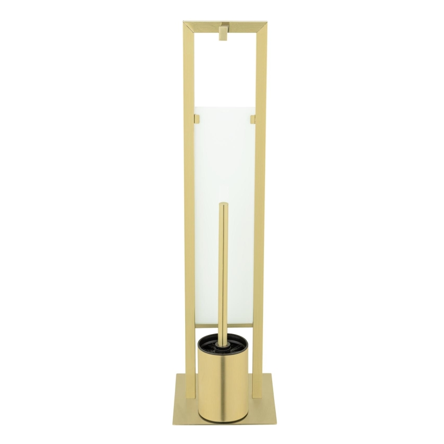 WENKO 26034100 - RIVALTA WC-setti 18x70 cm ruostumaton teräs/kultainen/valkoinen/musta