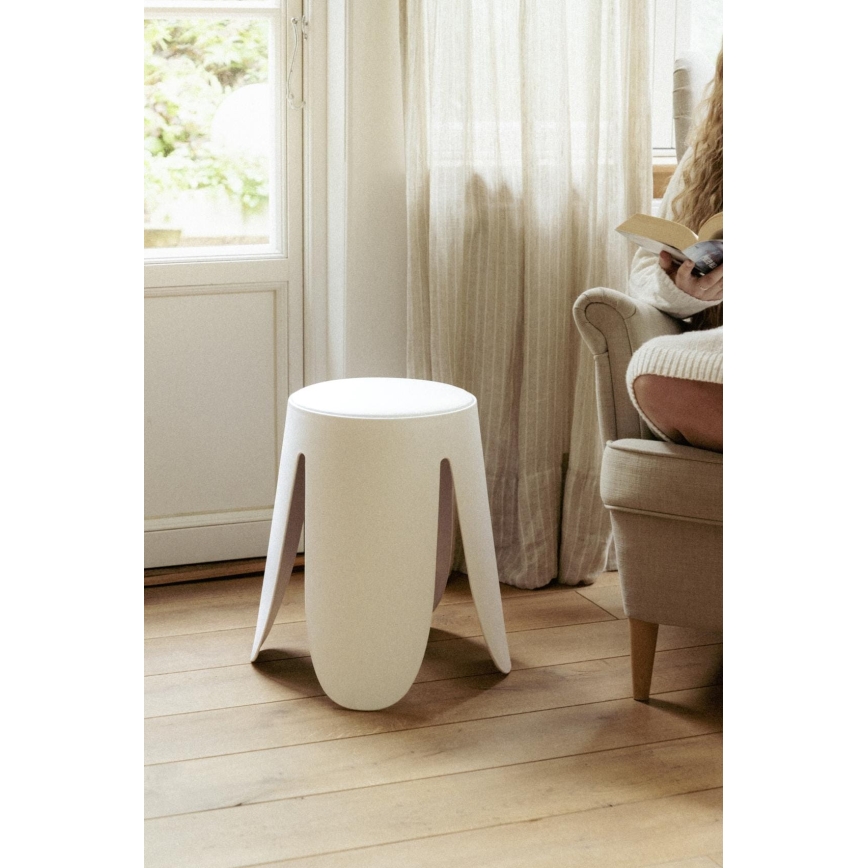WENKO 26086100 - Jakkara COMISO 44,5x46 cm valkoinen