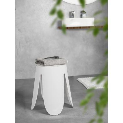 WENKO 26086100 - Jakkara COMISO 44,5x46 cm valkoinen