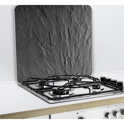 WENKO 2712984500 - Peitelevy NEUTRAL 56x50 cm musta/läpinäkyvä