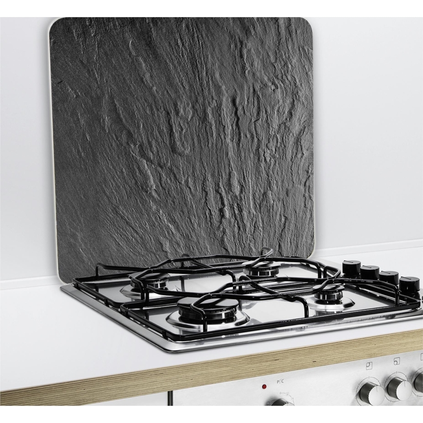 WENKO 2712984500 - Peitelevy NEUTRAL 56x50 cm musta/läpinäkyvä