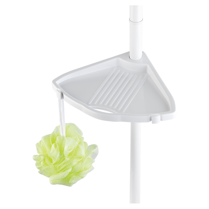WENKO 3201010100 - COMPACT kulmaelementti 26x195 cm valkoinen