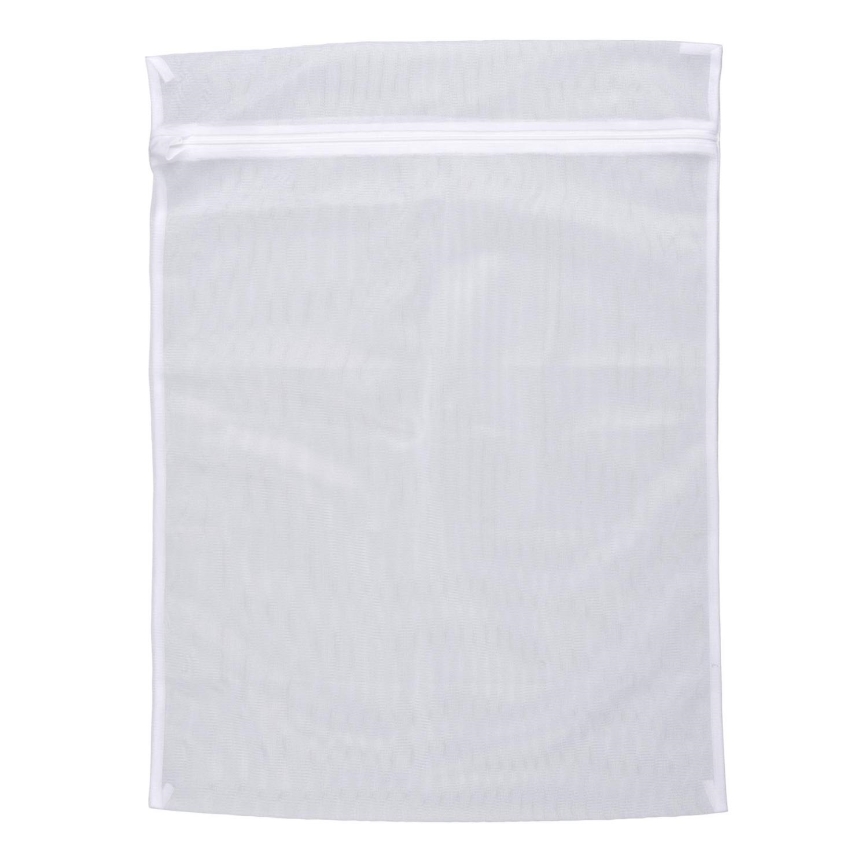 WENKO 3751700100 - JUMBO-pesupussi 50x70 cm valkoinen