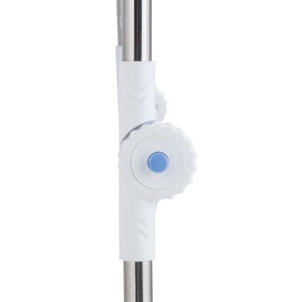 WENKO 3772020100 - Kuivausteline PROFI 65 x 150 cm ruostumaton teräs/hopea/valkoinen