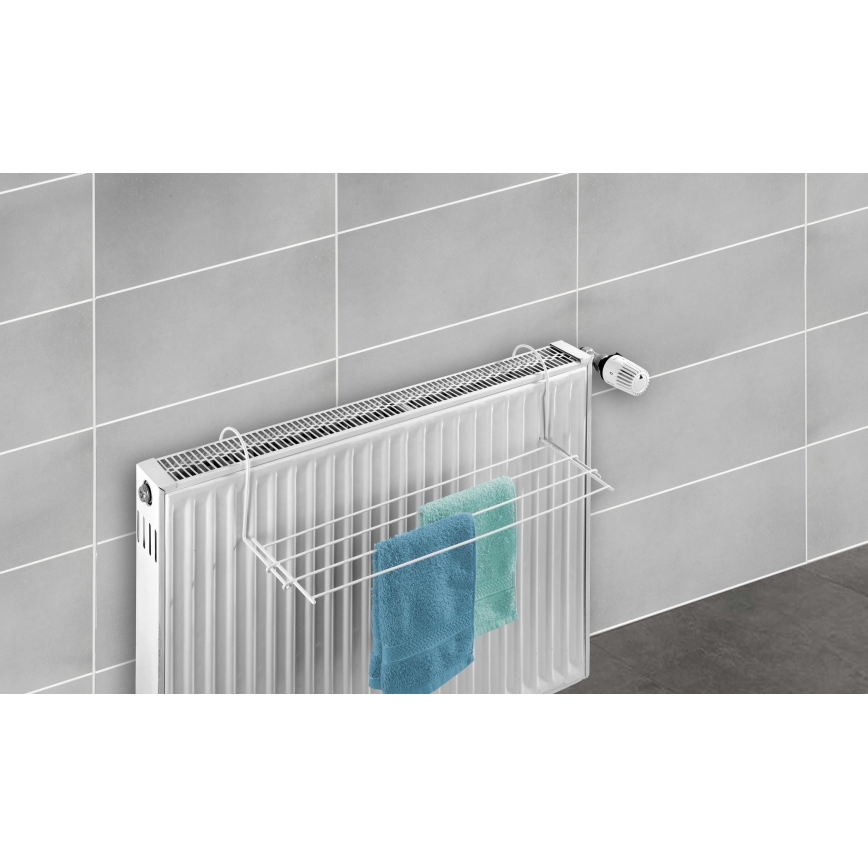 WENKO 3780010100 - Pyykkiteline 58x16 cm valkoinen