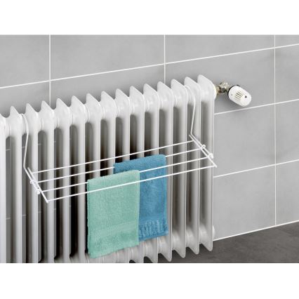 WENKO 3780010100 - Pyykkiteline 58x16 cm valkoinen