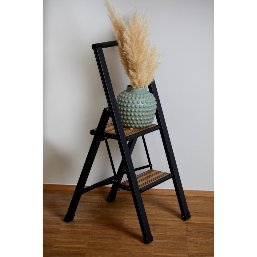 WENKO 50482100 - ALU-DESIGN-tikkaat 44x101 cm musta