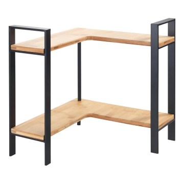 WENKO 53028100 - Hylly LOU 30x33 cm musta/ruskea