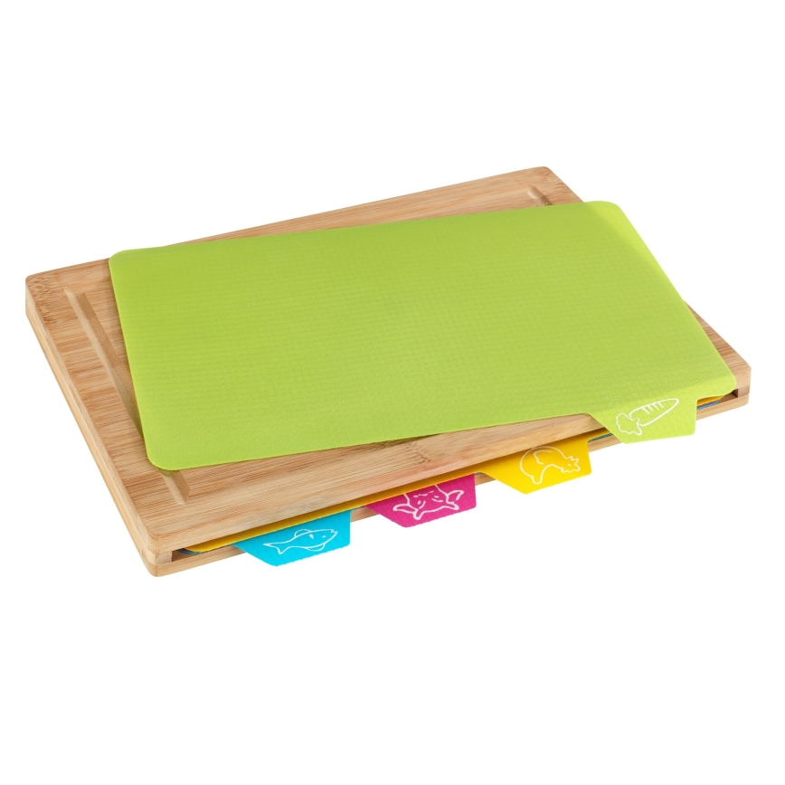 WENKO 53064100 - Leikkuulauta 32,5x22,5 cm ruskea/monivärinen