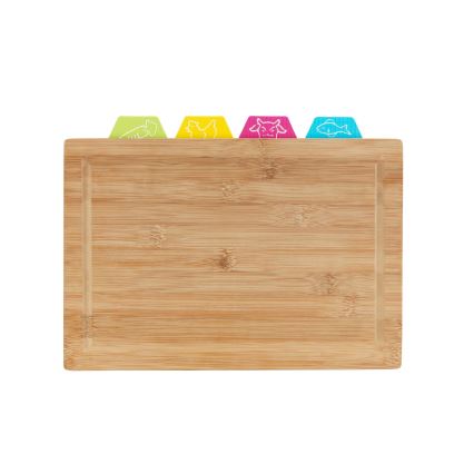 WENKO 53064100 - Leikkuulauta 32,5x22,5 cm ruskea/monivärinen