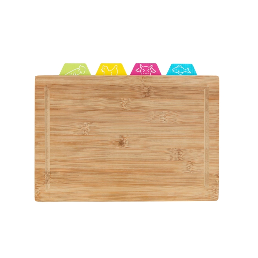 WENKO 53064100 - Leikkuulauta 32,5x22,5 cm ruskea/monivärinen