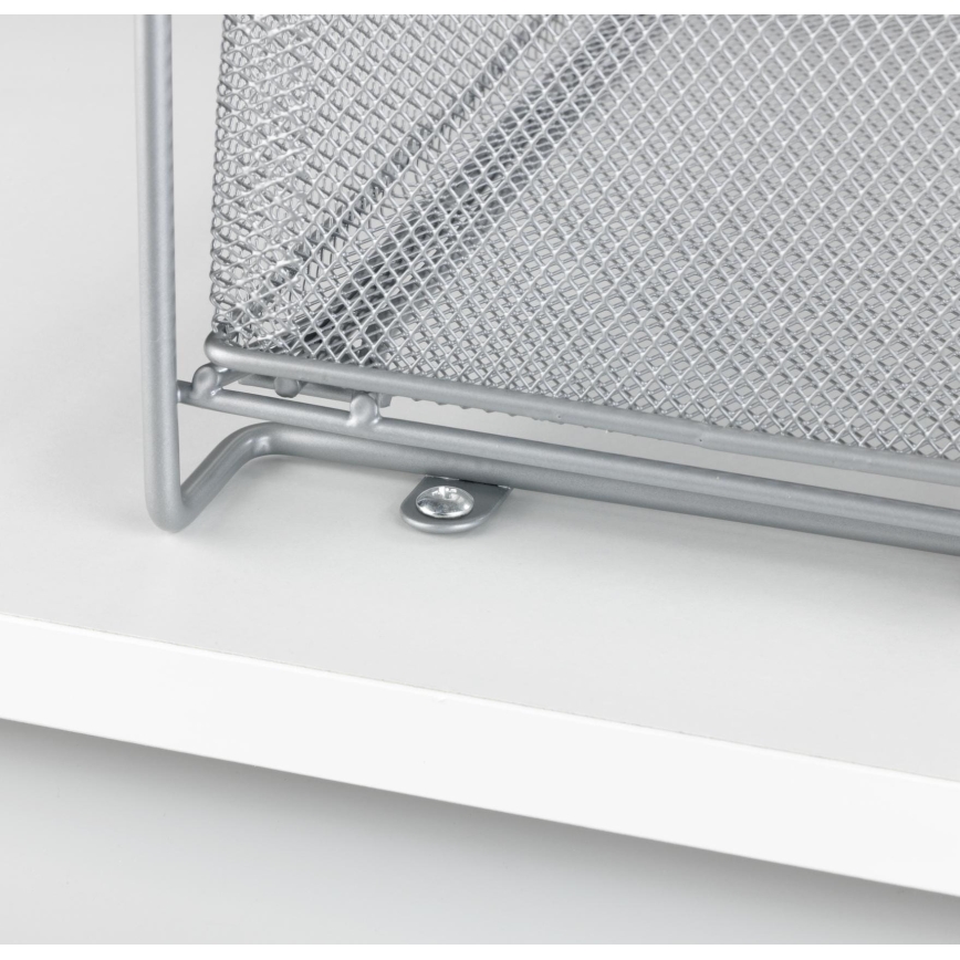 WENKO 53140800 - GIOMA-hylly 35x33,5 cm, hopeanvärinen