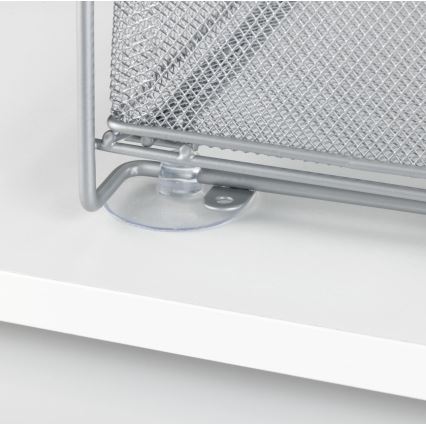 WENKO 53140800 - GIOMA-hylly 35x33,5 cm, hopeanvärinen