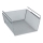 WENKO 53142100 - Kori 27,5x28 cm hopeanvärinen