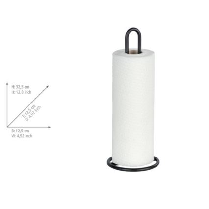 WENKO 53256100 - Keittiörullateline 12,5x32,5 cm musta