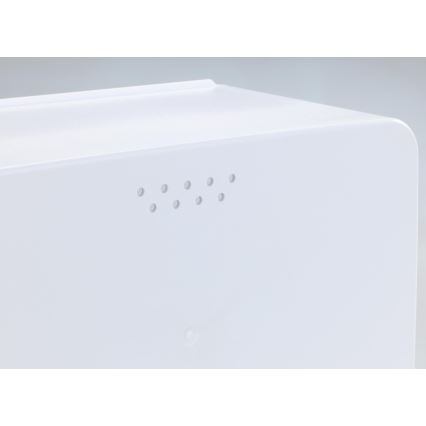 WENKO 54099100 - Leipälaatikko KUBO 35 x 26,5 cm valkoinen/ruskea