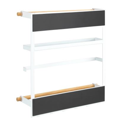 WENKO 54113100 - MAGNA-organisaattori 33x34 cm valkoinen/ruskea/musta