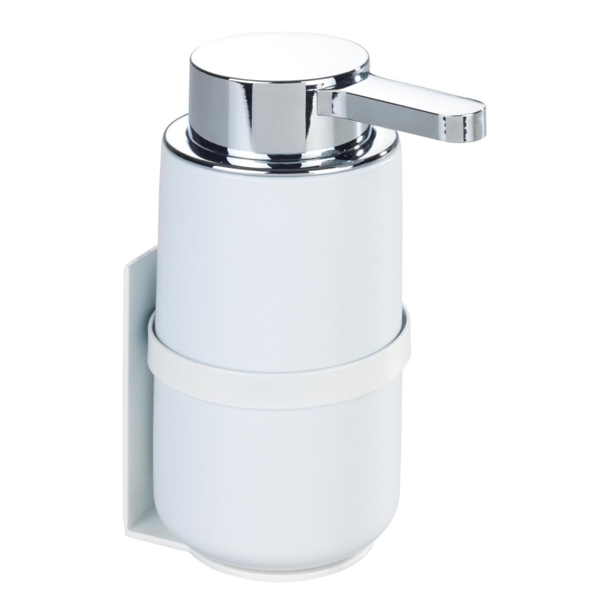 WENKO 54655100 - Saippuapumppu WOYA 250 ml valkoinen/kiiltävä kromi