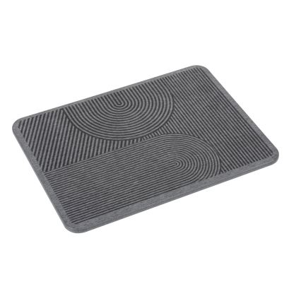 WENKO 54955100 - DAMON-kuivatusmatto 40x30 cm diatomiiitti/harmaa
