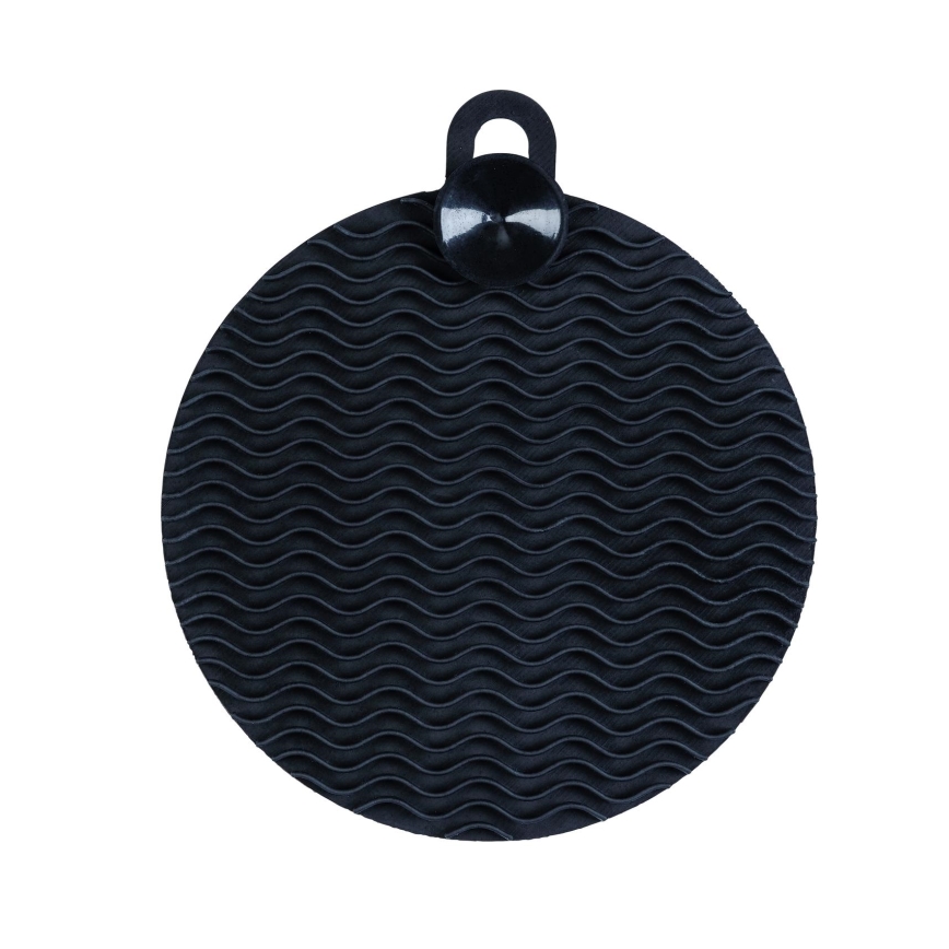 WENKO 55030100 - Ulkokeittiön musta pesusieni 12x1,2 cm