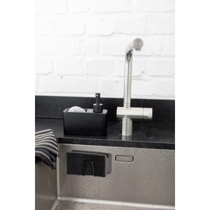 WENKO 55071100 - Kiinnike BLACK OUTDOOR KITCHEN 5x5 cm ruostumaton teräs/musta