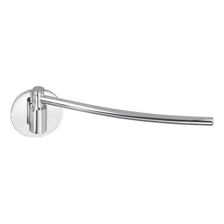WENKO 5639100 - Paperirullapidike TURBO-LOC KÜCHE 23x6,5 cm ruostumaton teräs/hopea