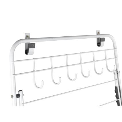 WENKO 63010800 - Pyykinkuivausteline 51x142 cm valkoinen/harmaa