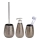 WENKO 69109800 - Kylpyhuonesetti MARRAKESH 12,5x41 cm ruskea