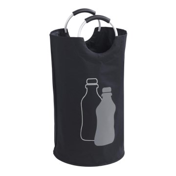 WENKO 69767800 - JUMBO-kassi 38x72 cm musta