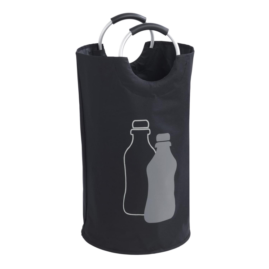 WENKO 69767800 - JUMBO-kassi 38x72 cm musta