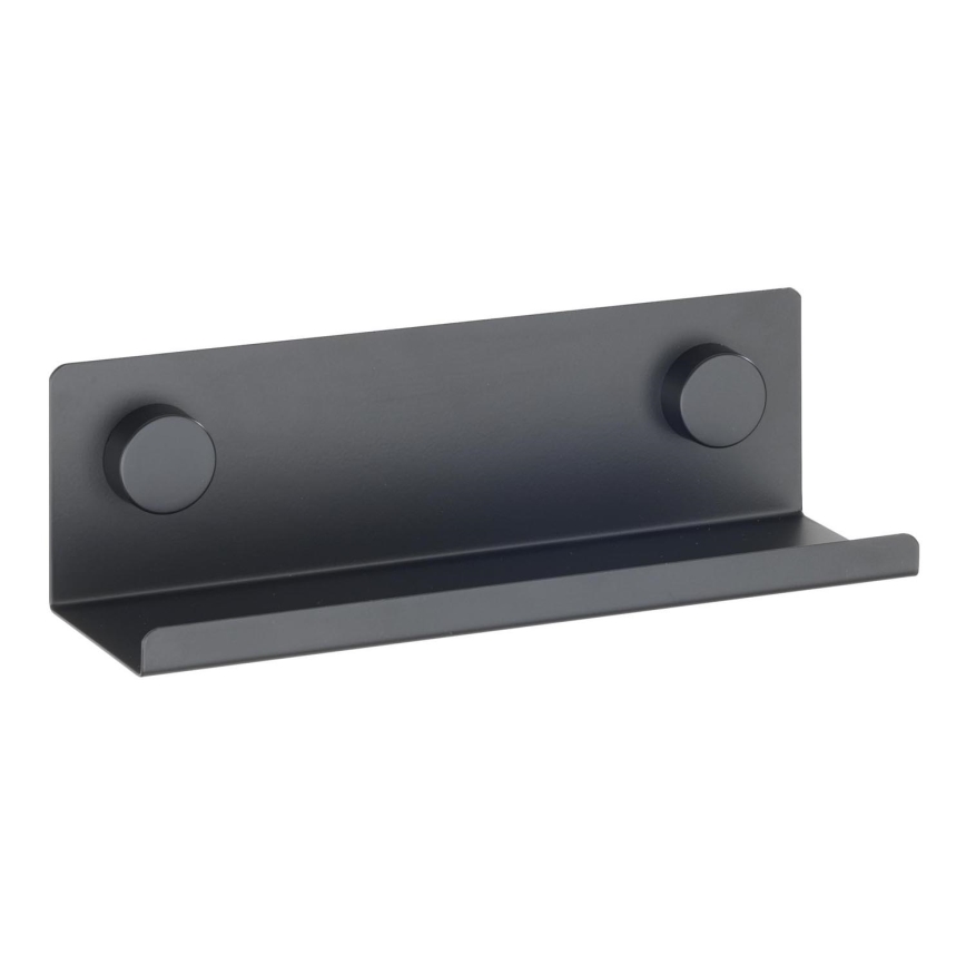 WENKO 71145800 - Teline JET 25x7,5 cm musta