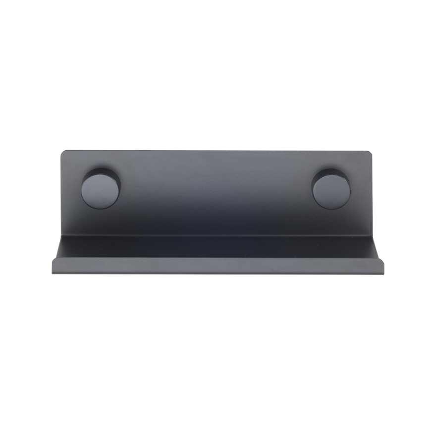 WENKO 71145800 - Teline JET 25x7,5 cm musta