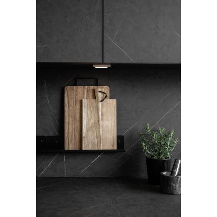 WENKO 71146800 - Maustepurkit JET 40x7,5 cm musta