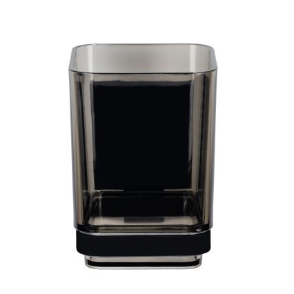 WENKO 71443800 - Muki VACUUM-LOC QUADRO ED 7,5x10 cm musta