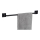 WENKO 71445800 - Pyyhetanko VACUUM-LOC QUADRO ED 60,5x6 cm musta