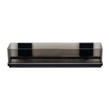 WENKO 71446800 - Hylly VACUUM-LOC QUADRO ED 38,5x14,5 cm musta