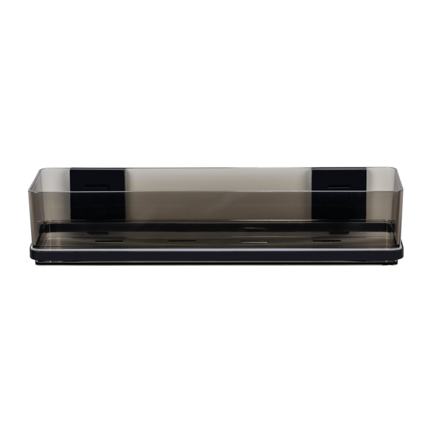 WENKO 71446800 - Hylly VACUUM-LOC QUADRO ED 38,5x14,5 cm musta