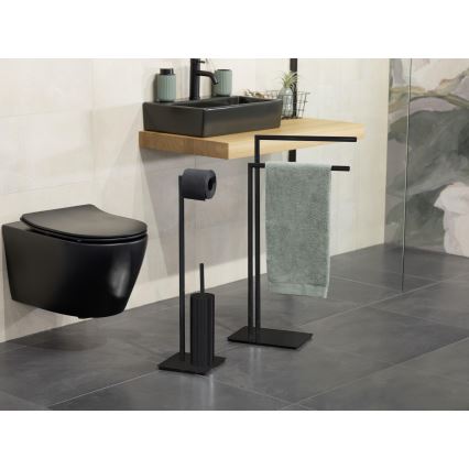WENKO 71555800 - Pyyheteline RECCO 48x80,5 cm musta