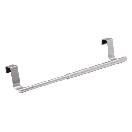 WENKO 79173100 - Pyyheteline TELESCOPE 7x6 cm ruostumaton teräs/hopea/musta