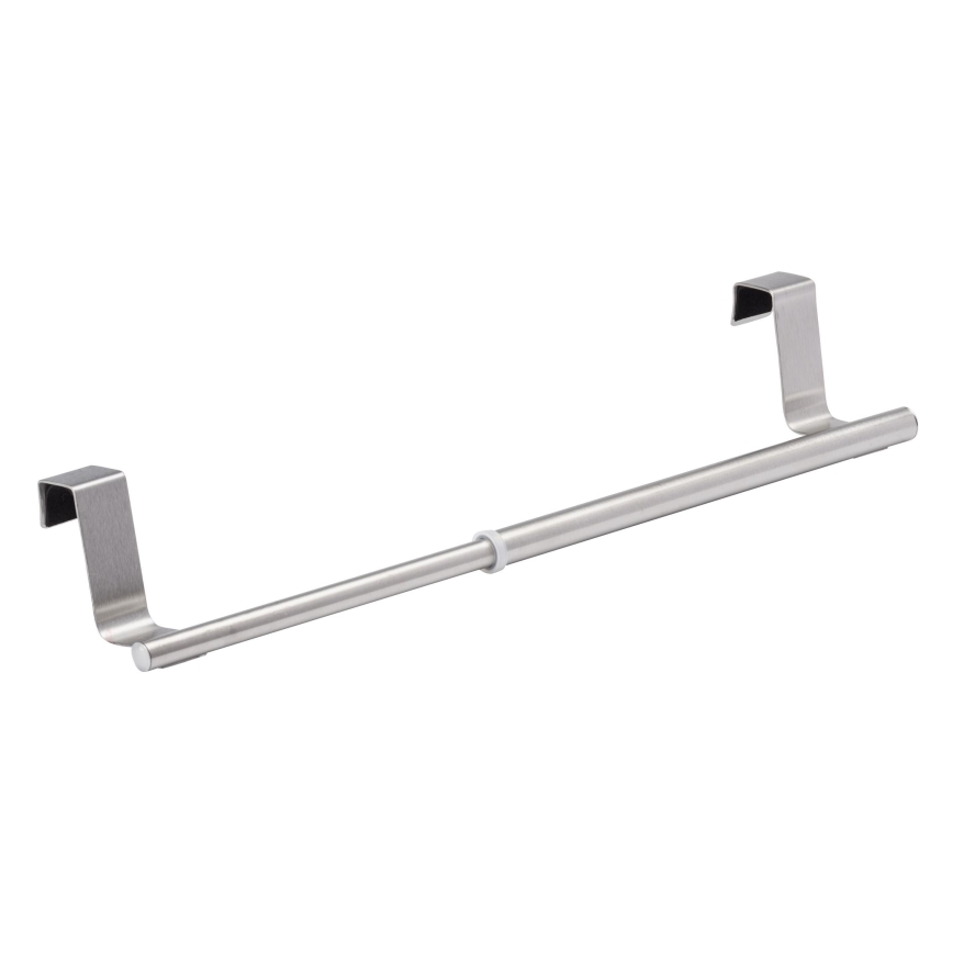 WENKO 79173100 - Pyyheteline TELESCOPE 7x6 cm ruostumaton teräs/hopea/musta