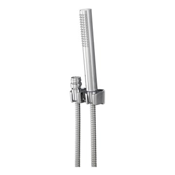 WENKO 81340100 - Suihku DUO 170x2,7 cm kiiltävä kromi/hopea/harmaa