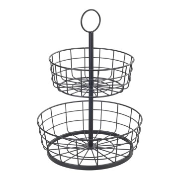 WENKO 88740800 - LOFT-kori 28x39 cm musta